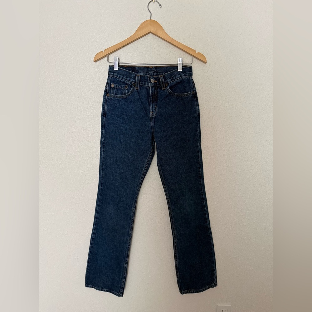 Vintage Levi’s 505 No Stretch Straight Leg Zip Fly Jeans Women’s Size 5